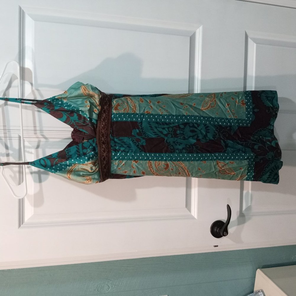 Silk summer dress